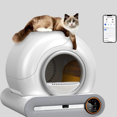 Sugar Pie Smart Cat Litter Box - Clean, Smart, and Cat-Approved!