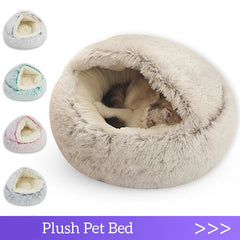 Plushy Cat Bed