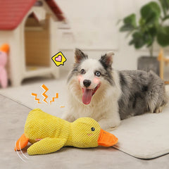 HOOPET Dog Sleeping Toy – Interactive Duck Chew Toy for Dogs with Sound