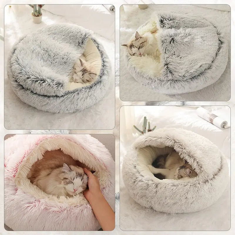 Plushy Cat Bed