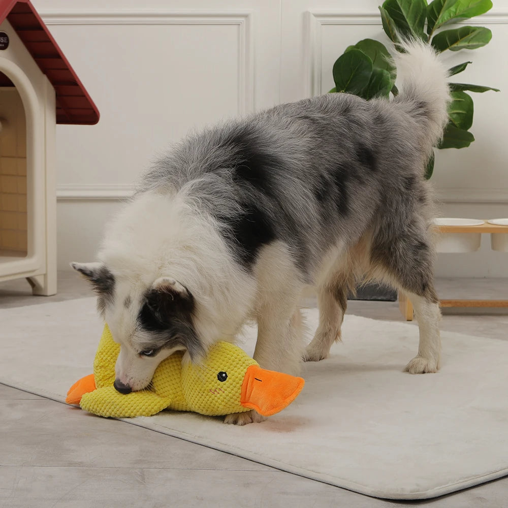 HOOPET Dog Sleeping Toy – Interactive Duck Chew Toy for Dogs with Sound