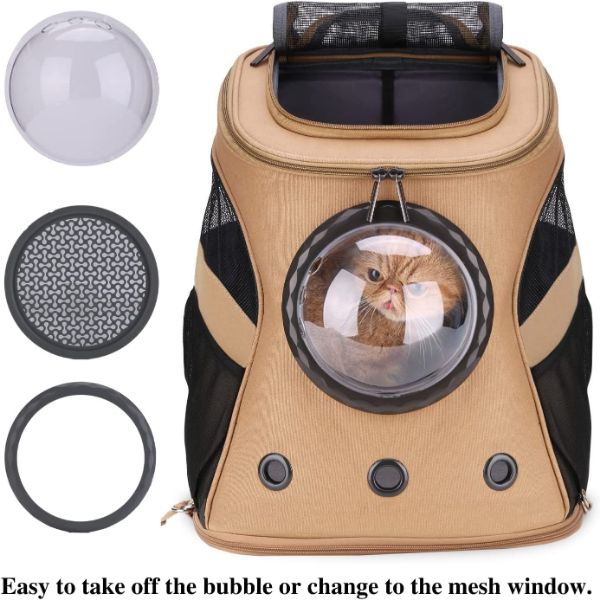 Large Cat Bubble Backpack