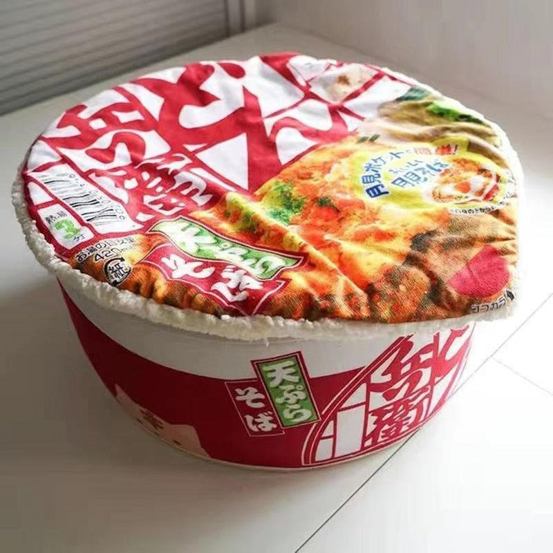 Japanese Ramen Noodle Cup Cat Bed