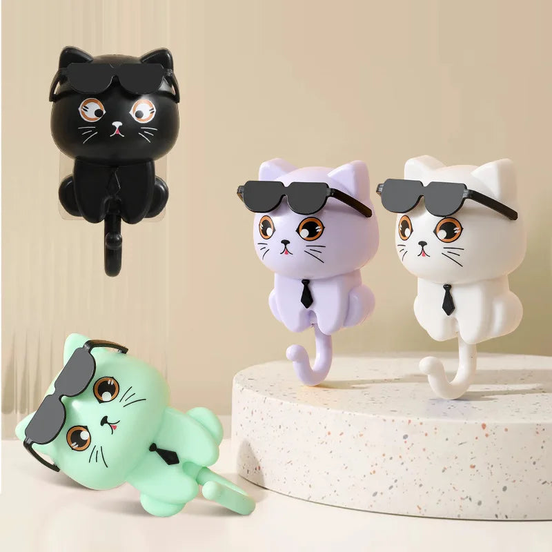 🐾 Kitten Hooks - Adorable Cat-Themed Decorative Hooks for Home 🐾