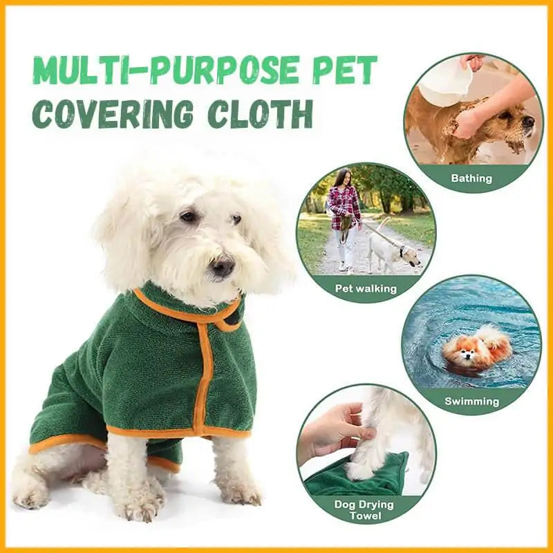 Cozy Pet Drying Robe